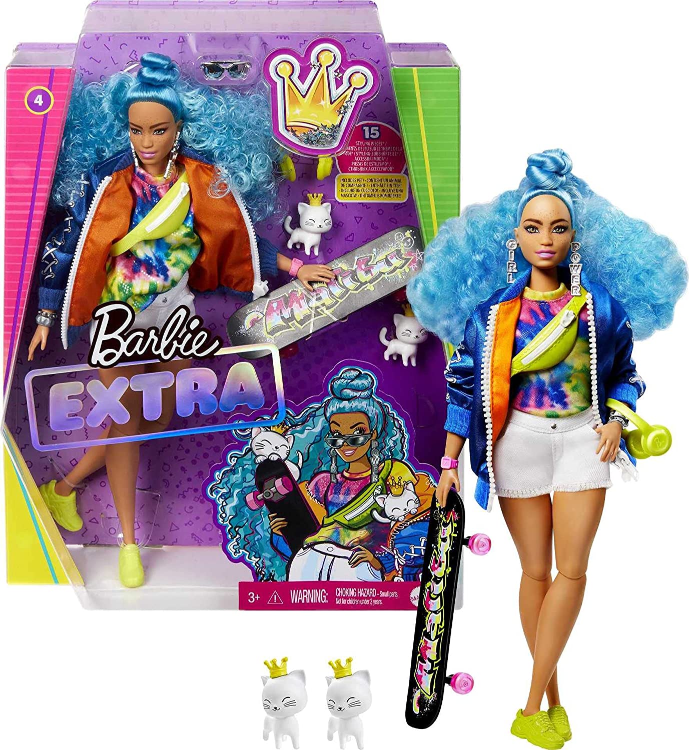 Barbie Extra Muñeca Fashionista 04