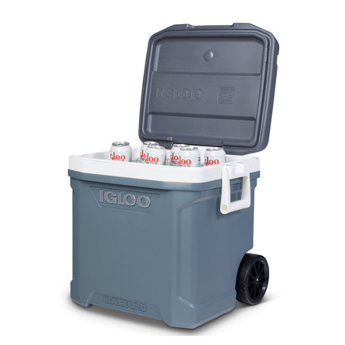 Hielera Max Cold Latitud de 58.6L con Ruedas Igloo 2622043 CST
