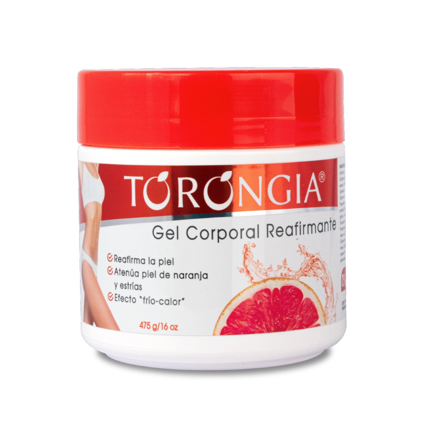 Torongia Gel Corporal Reductor Reafirmante Estrias 475g de 2 Piezas
