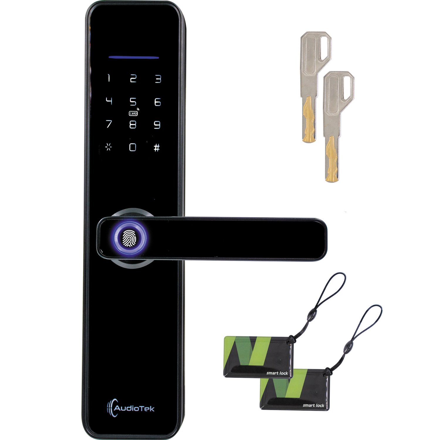 Cerradura Electronica Huella Biometrica Wifi Chapa Digital Inteligente App Seguridad