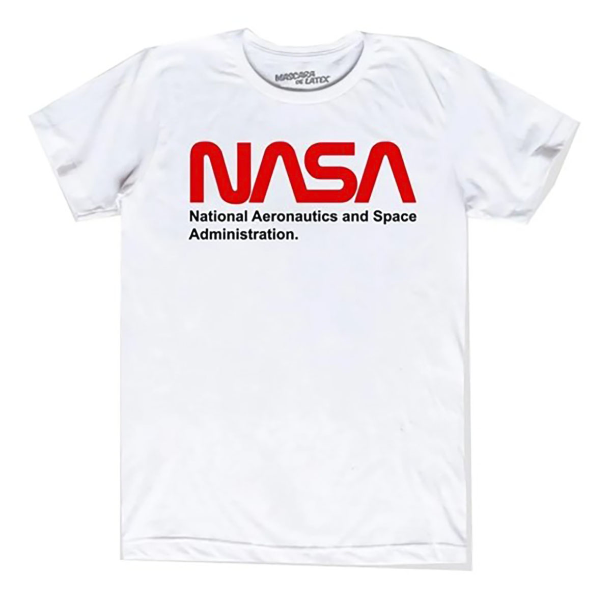 Playera Mascara De Latex Aeronautics And Space Nasa