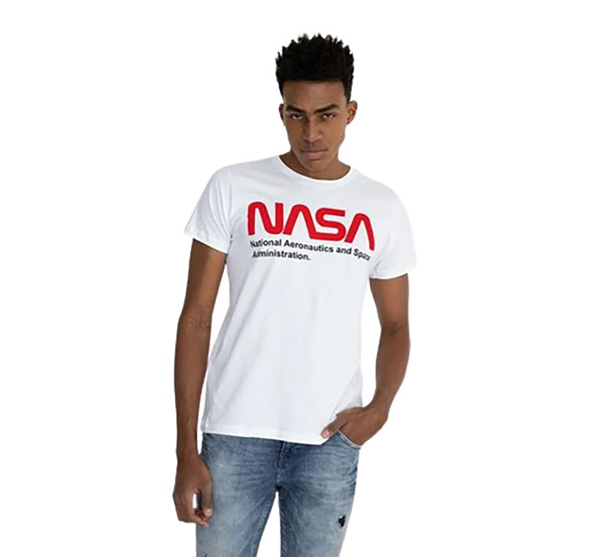 Playera Mascara De Latex Aeronautics And Space Nasa