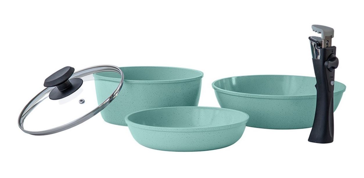 Bateria Jade Cook Smart 4 Pzas Mango Removible 