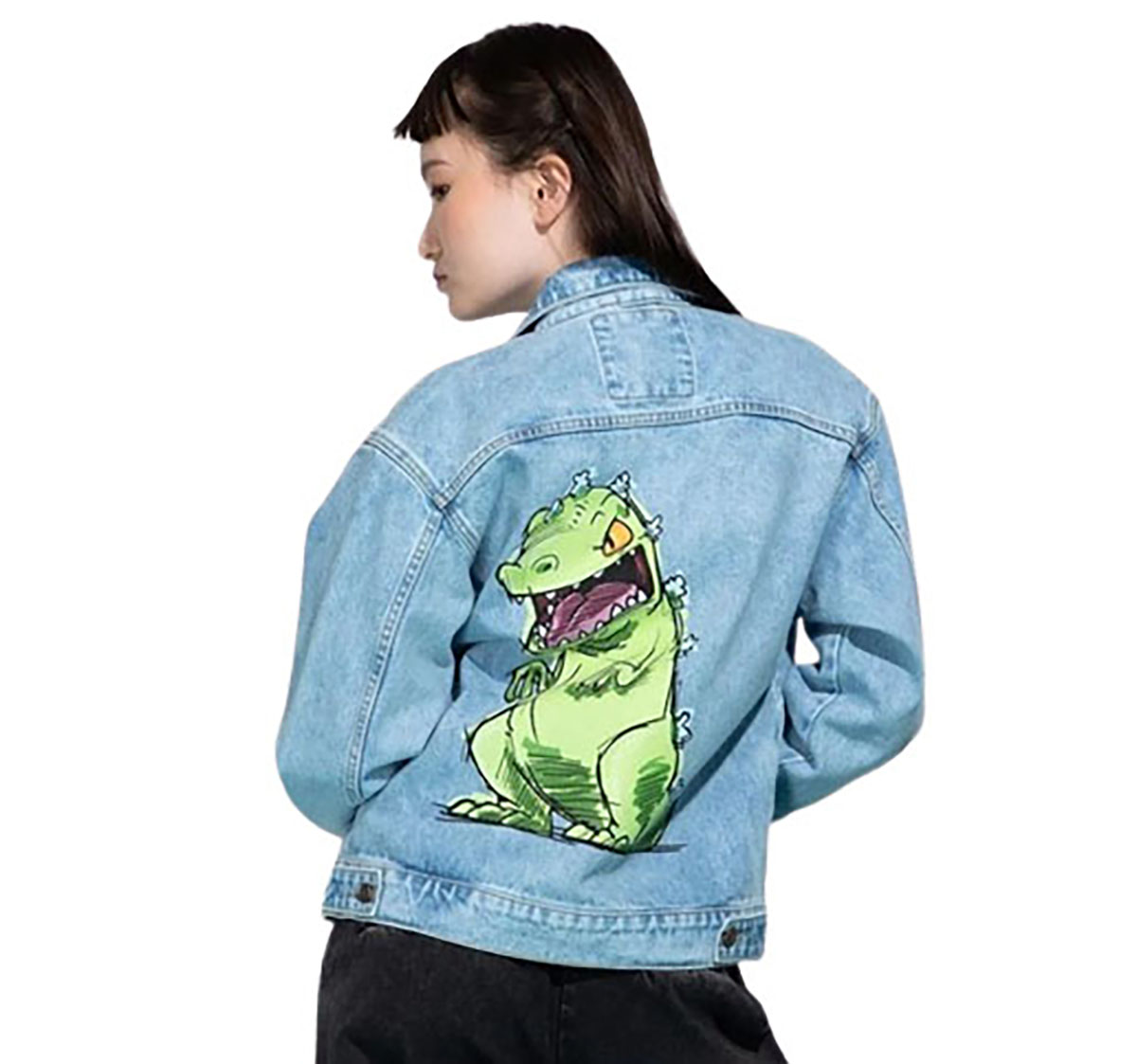 Reptar Jacket Mujer Mascara De Latex. Rugrats