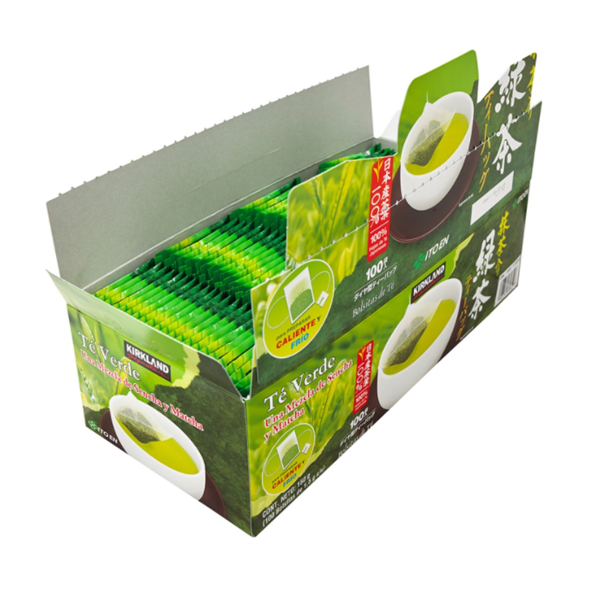 Kirkland Signature Te Verde Japonés 100 Sobres