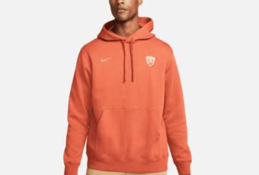 PUMAS UNAM SUDADERA NIKE CON CAPUCHA TEJIDO FLEECE
