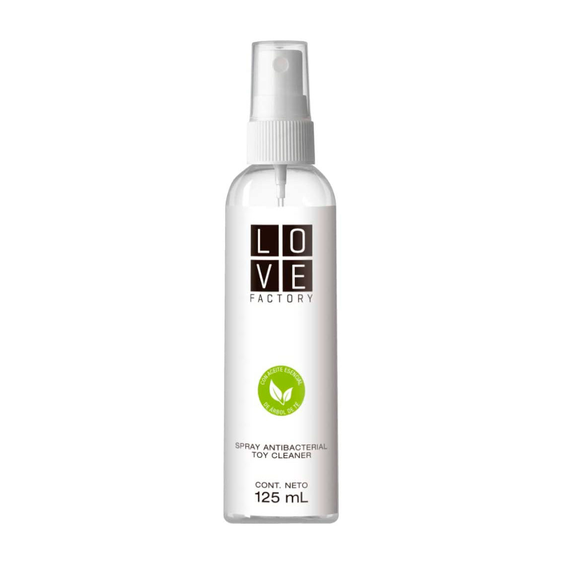 Liquido Antibacterial Limpiador de Productos Íntimos Love Factory Cont. 125 ml