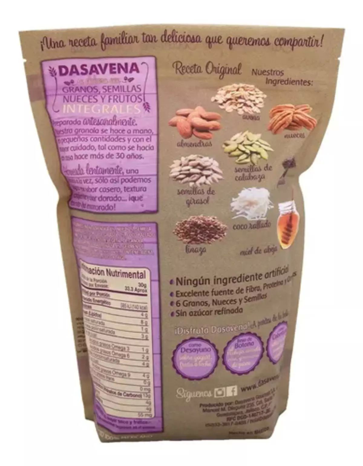 Dasavena Granola Gourmet 1kg
