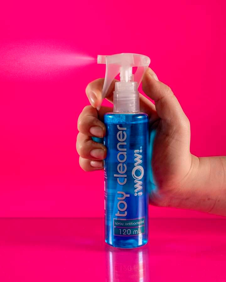 Toy Cleaner Liquido Antibacterial en Spray - Limpiador De Productos Íntimos - Cont. 125 mL