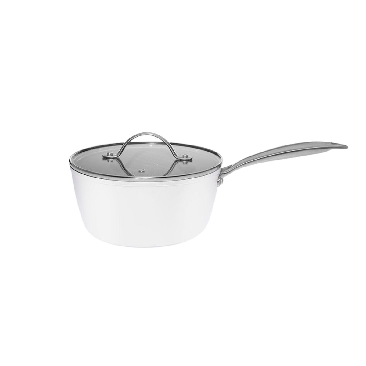 Batería de Cocina de 4 Piezas JadeCook - Blanco