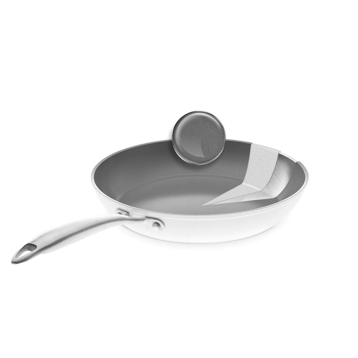 Batería de Cocina de 4 Piezas JadeCook - Blanco