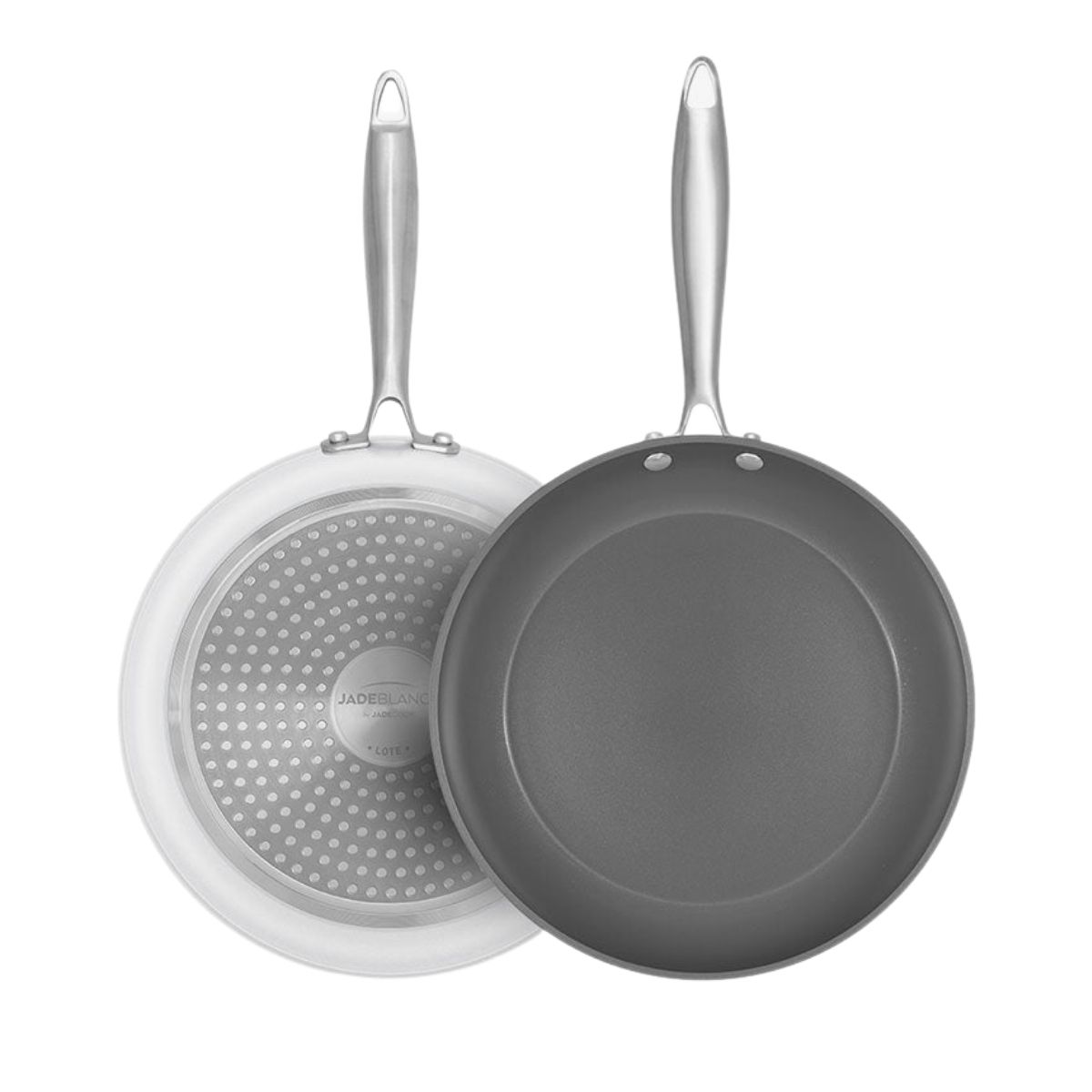 Batería de Cocina de 4 Piezas JadeCook - Blanco