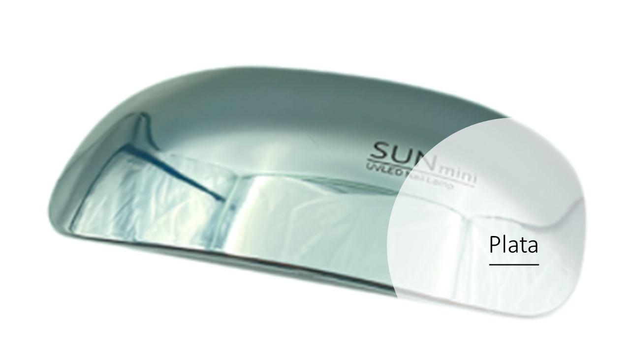 Lampara Led Uv Para Uñas Sun Mini Tornasol Colores Manicure