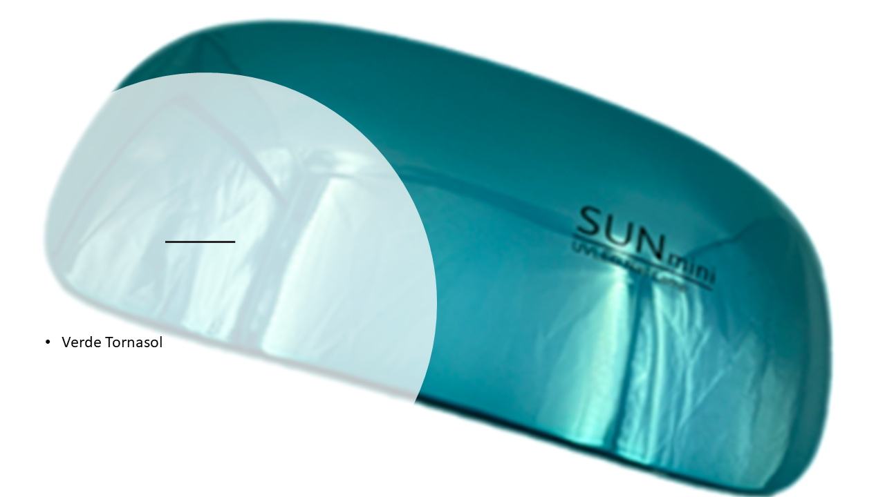 Lampara Led Uv Para Uñas Sun Mini Tornasol Colores Manicure