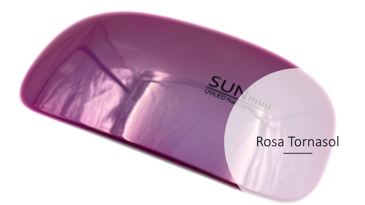 Lampara Led Uv Para Uñas Sun Mini Tornasol Colores Manicure