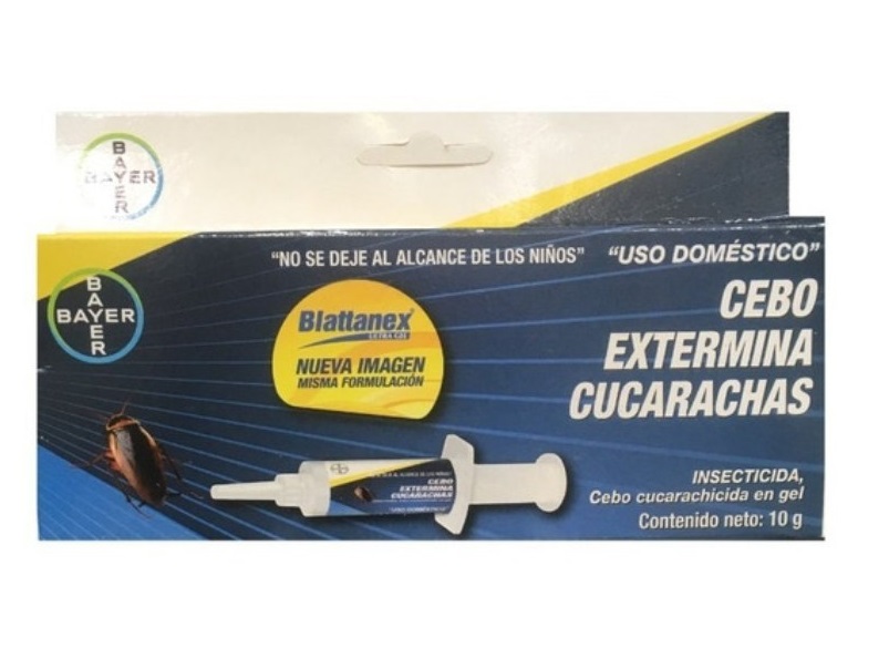Cebo Insecticida en Jeringa Gel Para Cucaracha 10g Bayer
