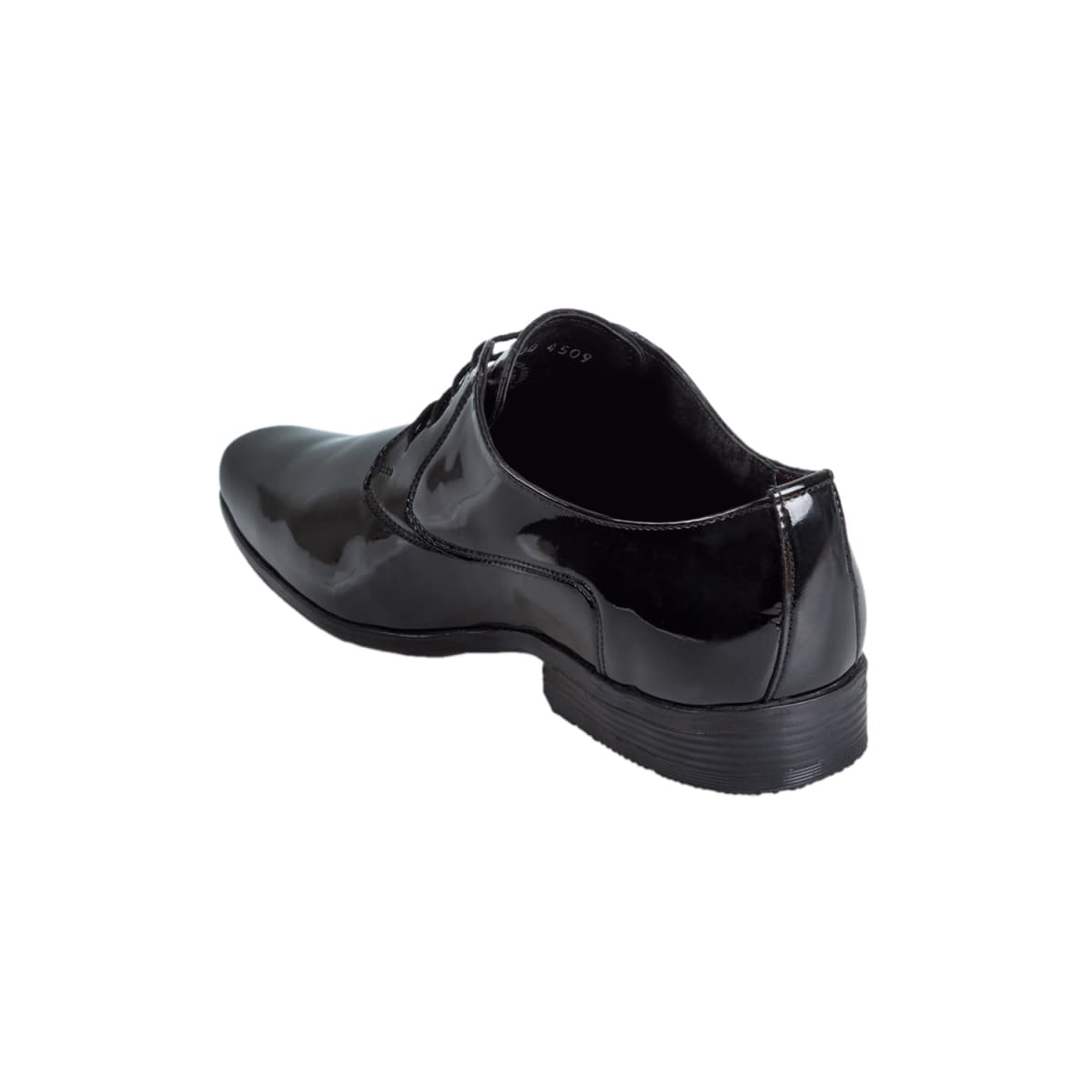 Zapatos de vestir choclo marca Mirage, de charol negro, mod. 158521