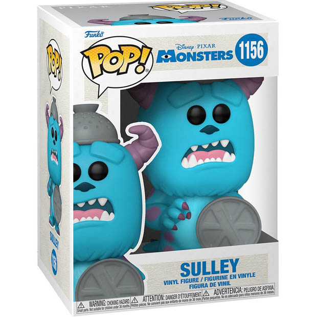 Funko Pop Disney Monsters Inc 20 Aniversario - Sulley con tapa