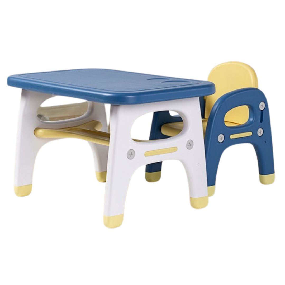 Escritorio Infantil Dinosaurio Azul y Rojo Mima 2