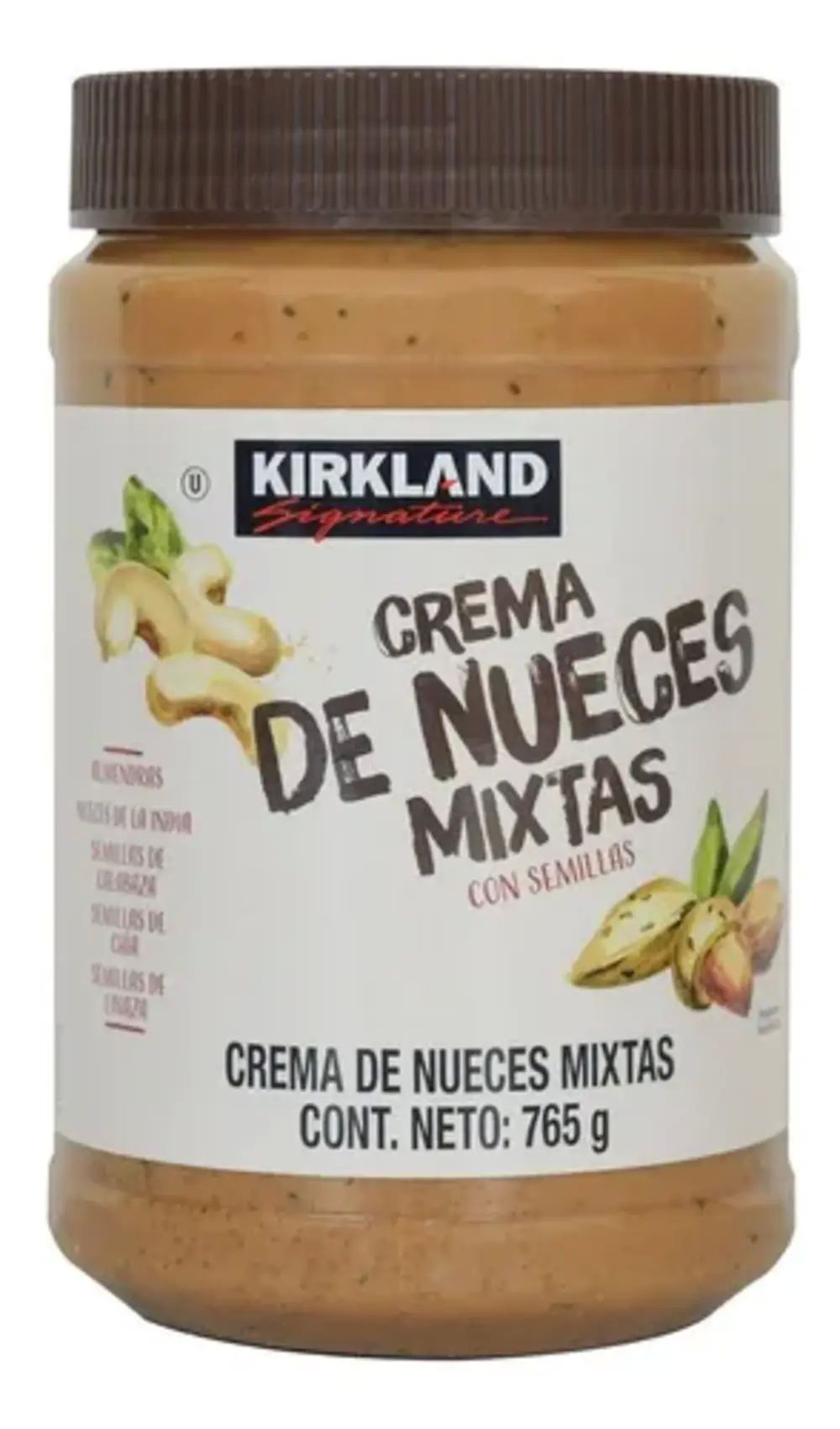 Crema De Nueces Mixtas Con Semillas 765g Kirkland