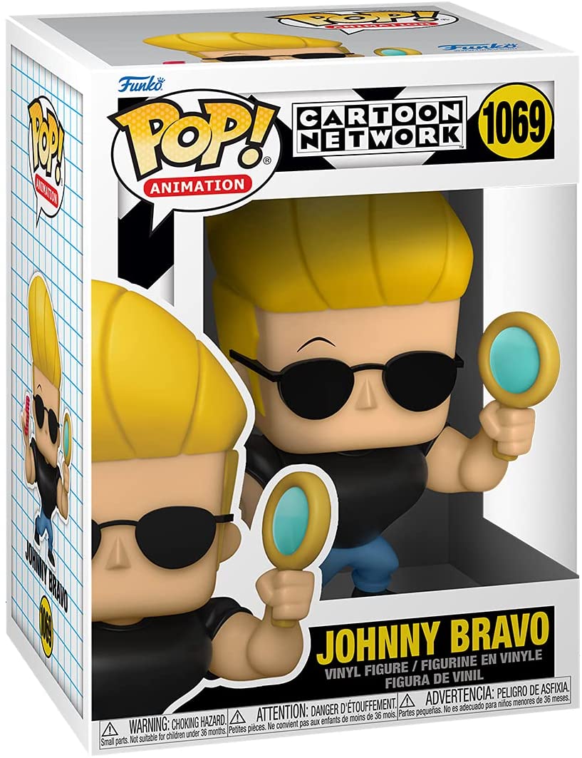 Funko Pop! Animation: Johnny Bravo - Johnny con espejo y peine