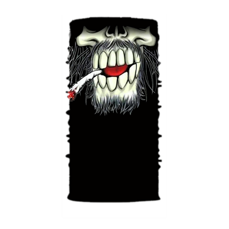 Bandana Tubular Sin Costuras Calavera Pacheca