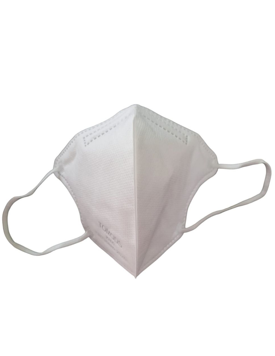 Cubrebocas certificados KN95 blanco infantil Tomods 20 piezas