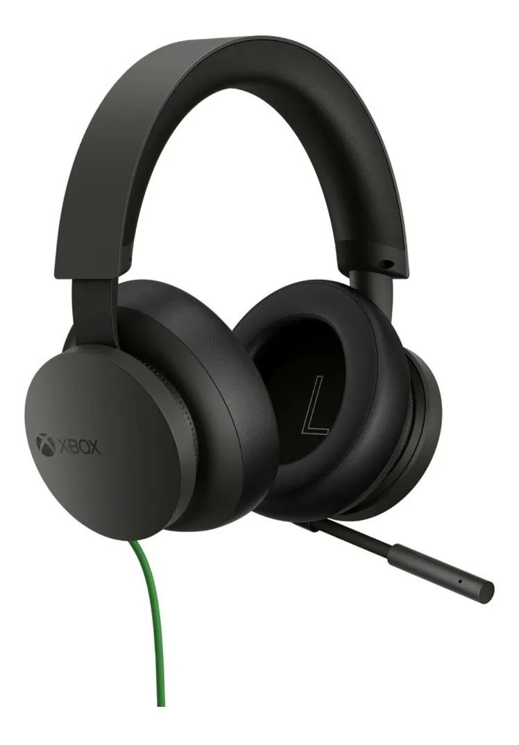 DIADEMA AUDIFONOS GAMER MICROSOFT XBOX ESTÉREO ALAMBRICOS 8LI-00001