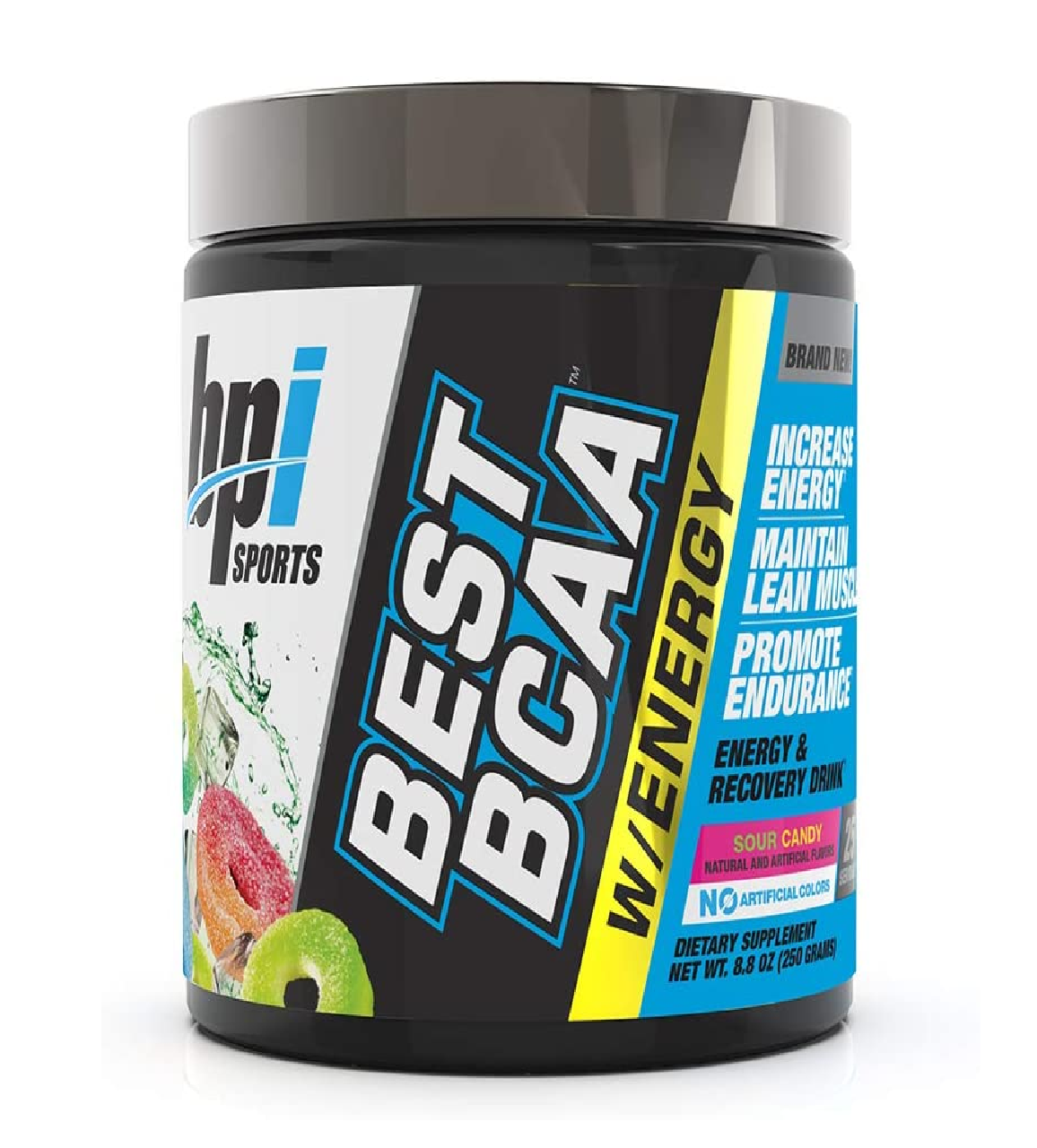 BPI Sports Best BCAA Mezcla energética patentada - 25 porciones de 8.8 onzas