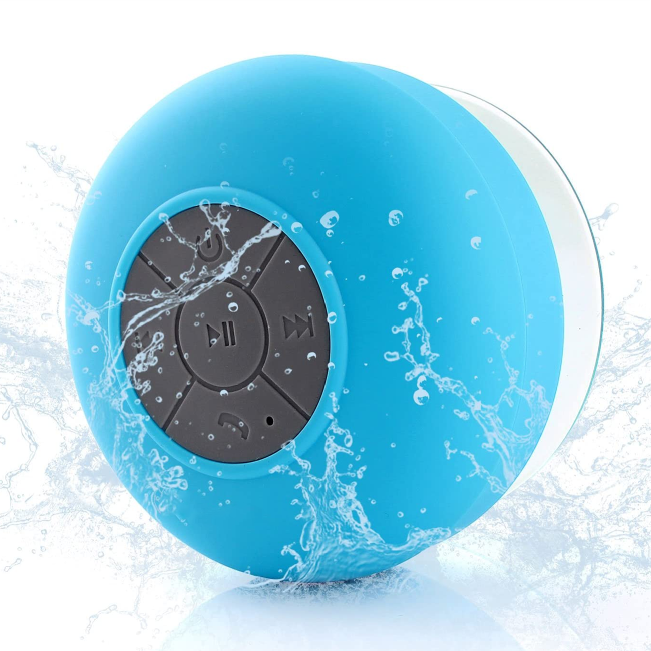 Bocina Contra Agua Bluetooth Recargable Waterproof Azul