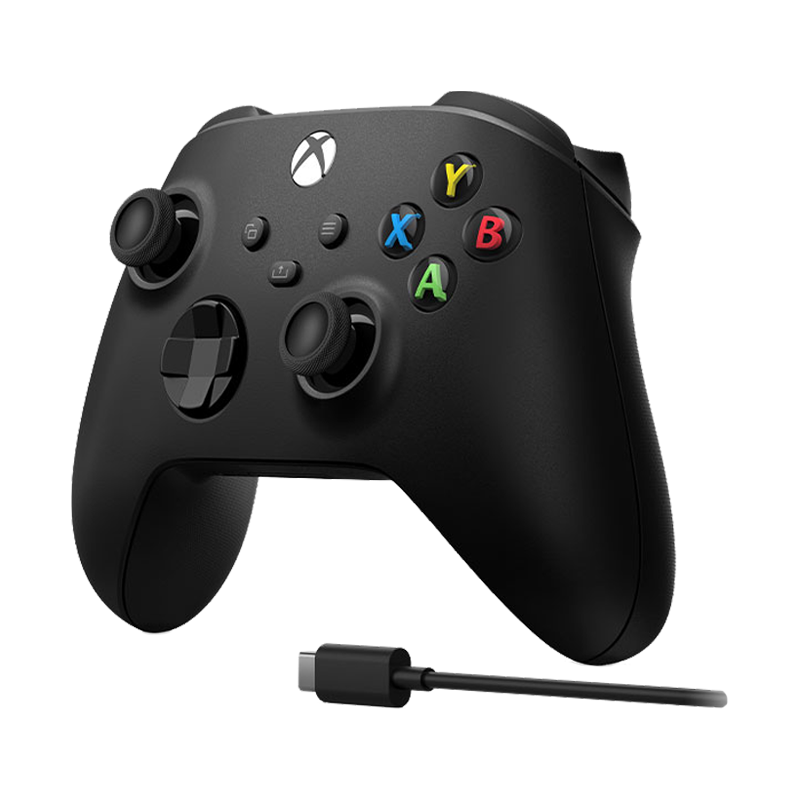 Control Microsoft Xbox Series XS Carbon Black + Cable Usb C
