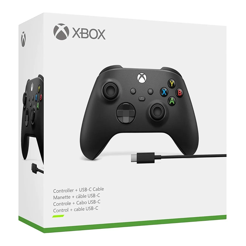 Control Microsoft Xbox Series XS Carbon Black + Cable Usb C