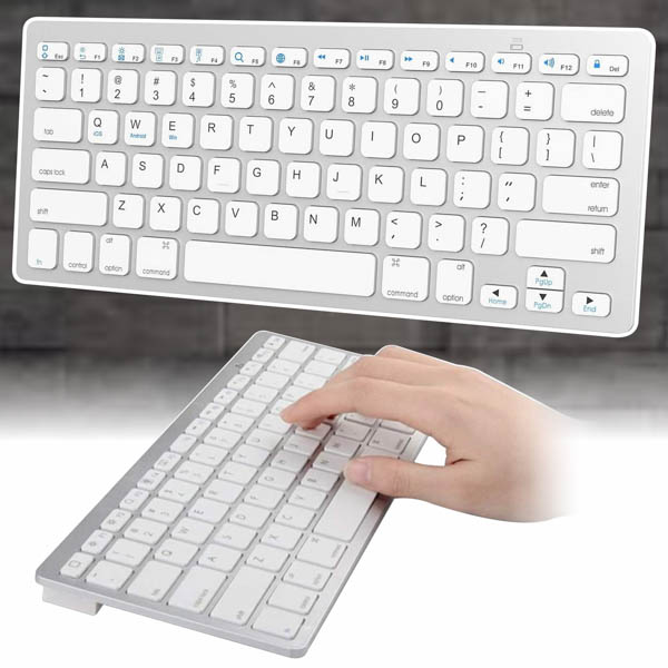 Teclado Ergonomico Inalámbrico Bluetooth P Pc Celular iPad