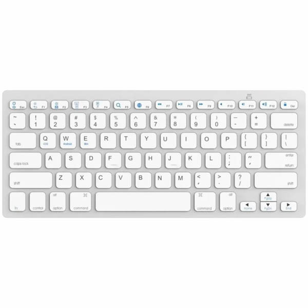 Teclado Ergonomico Inalámbrico Bluetooth P Pc Celular iPad