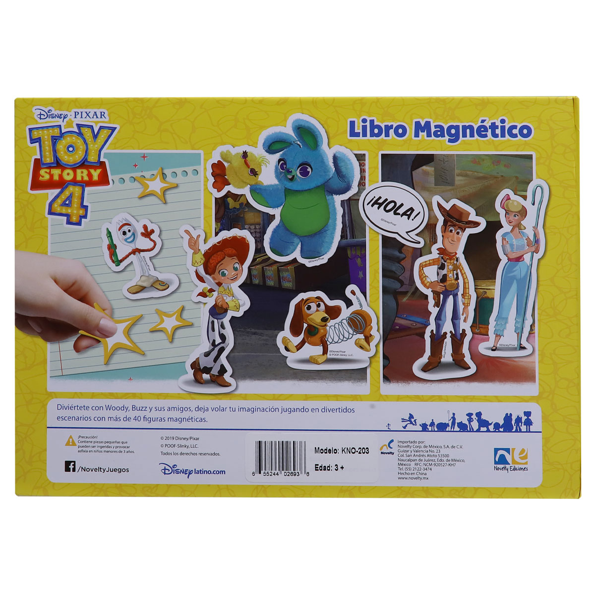 Libro Magnético Toy Story - Novelty