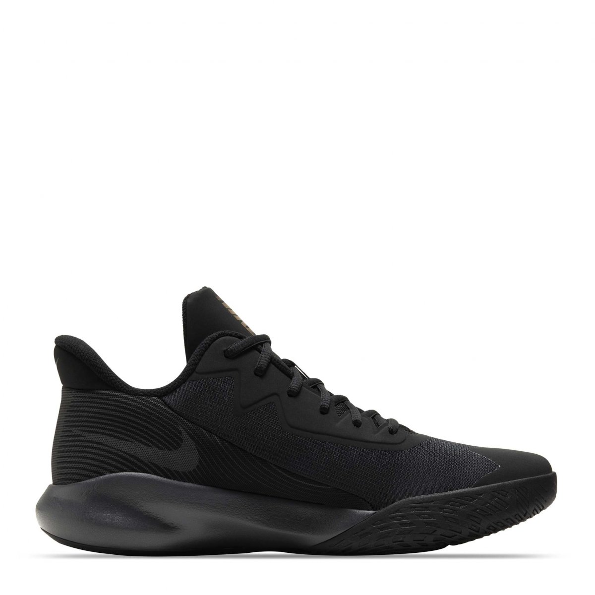 TENIS NIKE PRECISION IV BLACK METALLIC GOLD (CK1069-002)