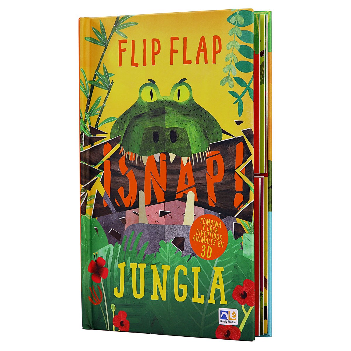 Libro Didáctico 3D Flip, Flap, Snap - Novelty