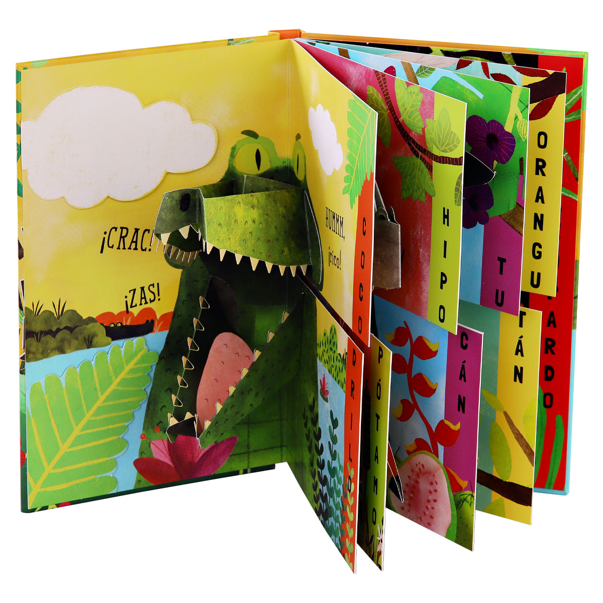 Libro Didáctico 3D Flip, Flap, Snap - Novelty
