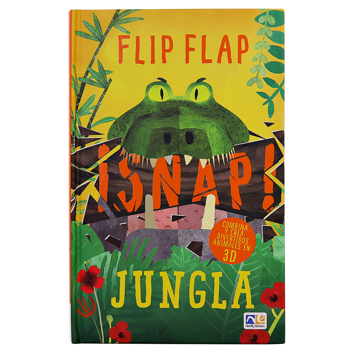 Libro Didáctico 3D Flip, Flap, Snap - Novelty