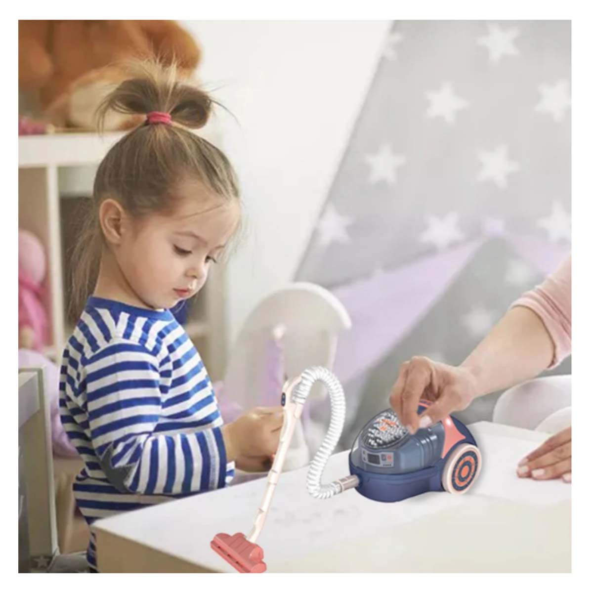 Aspiradora De Juguete Electrónica Con Sonido