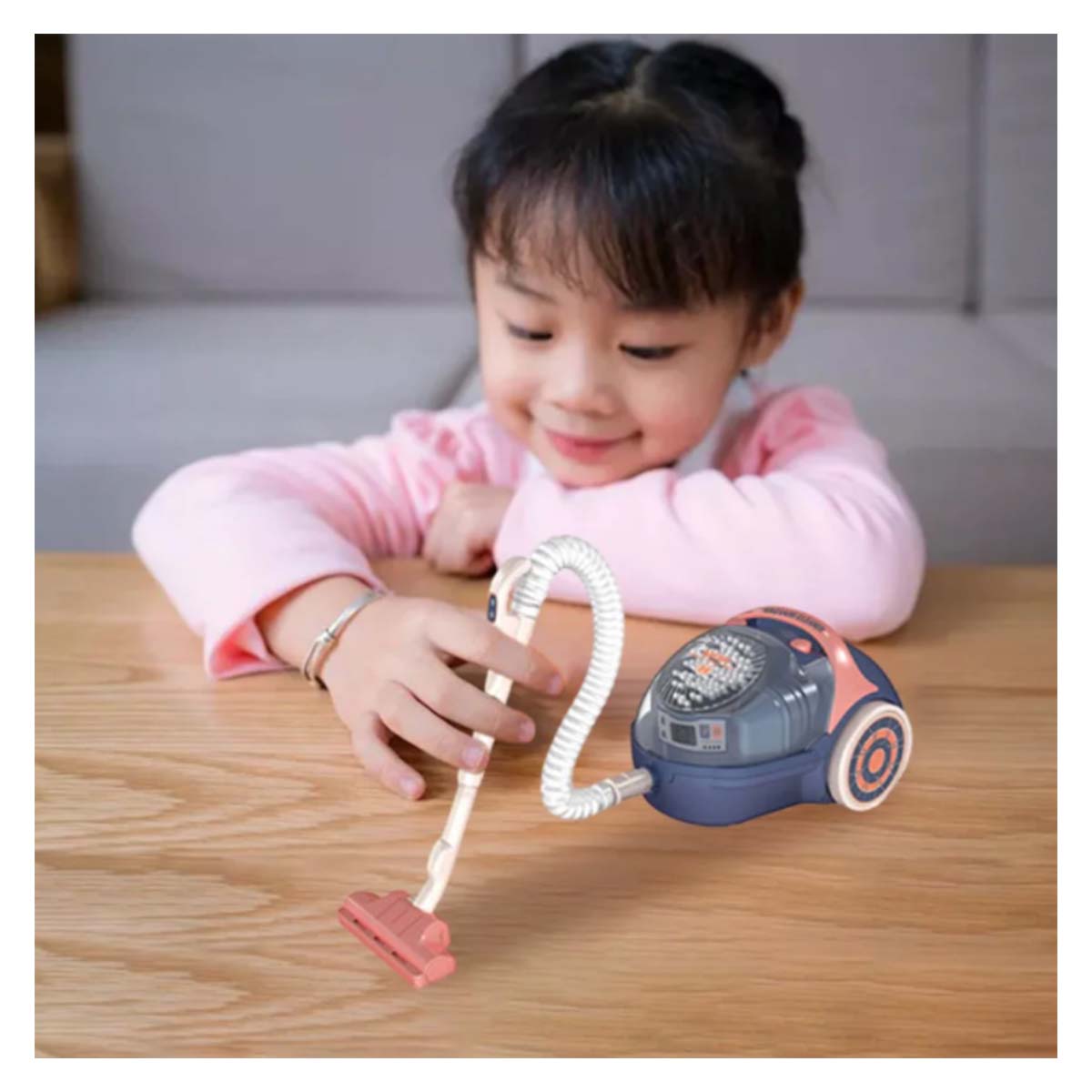 Aspiradora De Juguete Electrónica Con Sonido