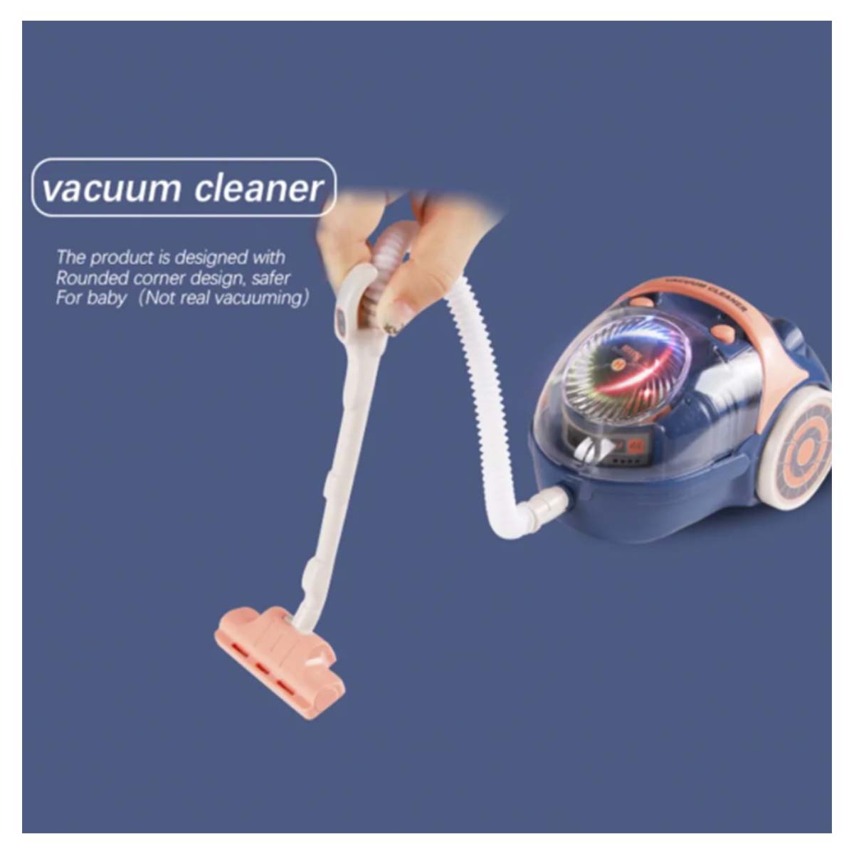 Aspiradora De Juguete Electrónica Con Sonido