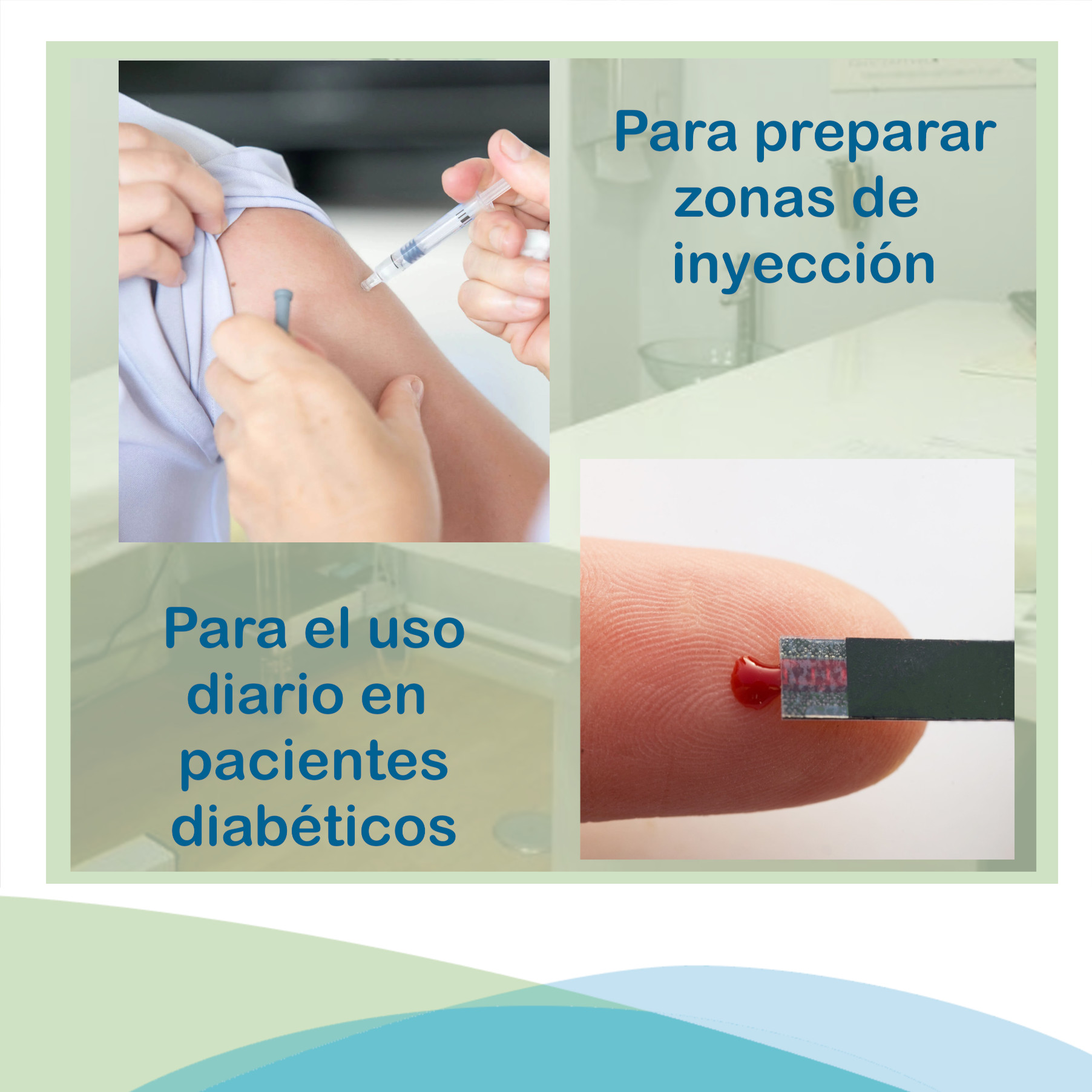 200 Toallitas con Alcohol Phoenix para la aplicación de inyecciones, punciones, raspaduras o desinfección. 70% alcohol isopropílico