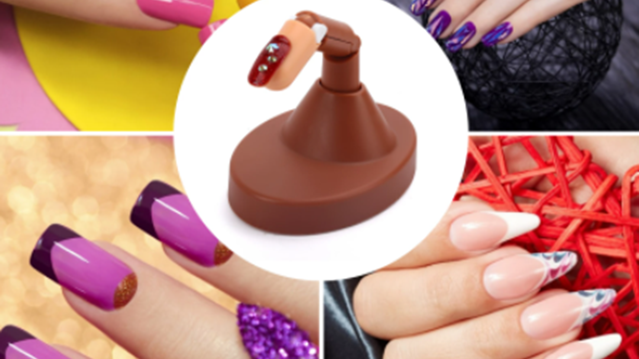 100 Dedos De Práctica. Para Diseños De Uñas Nail