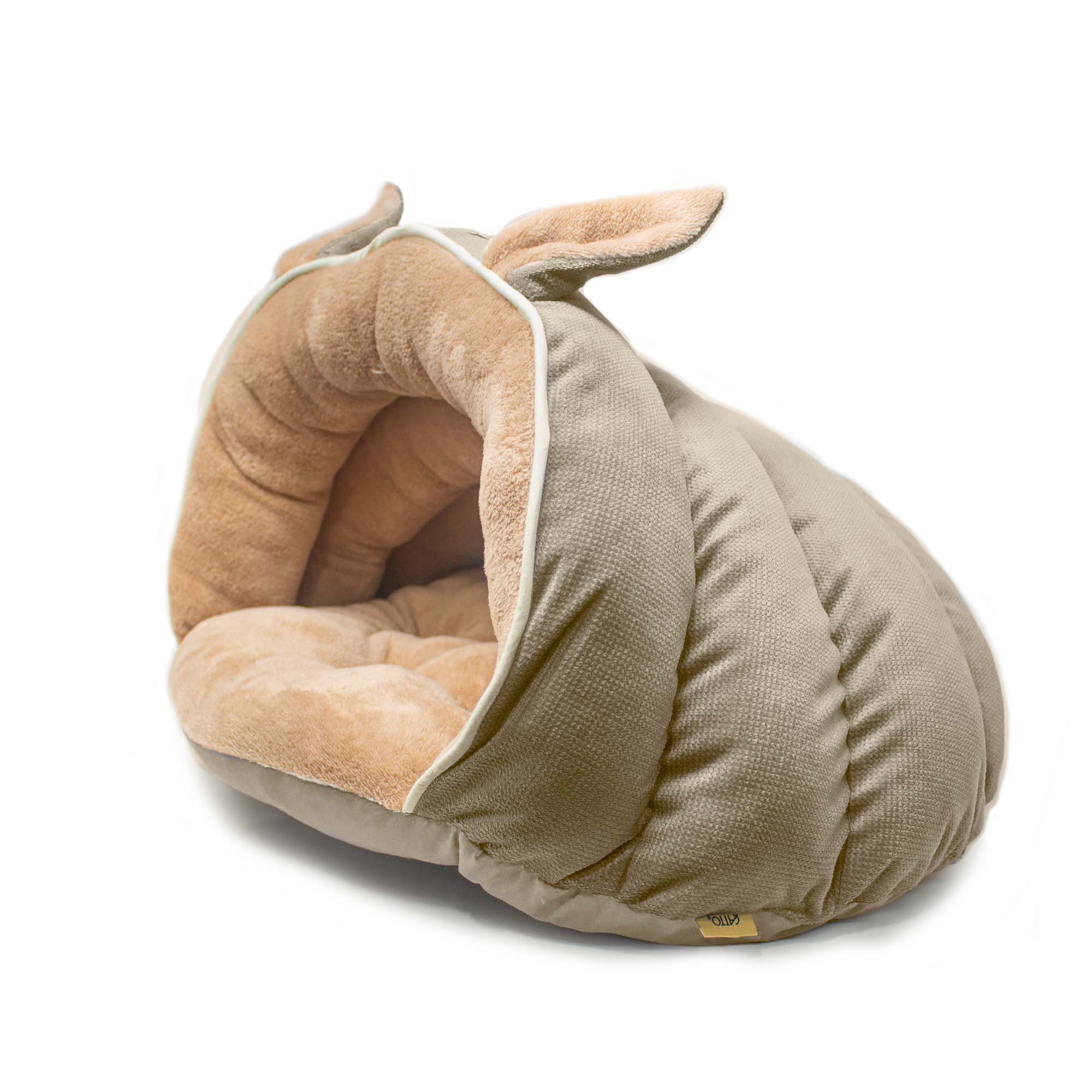 Cama para Gato Perro Arena super cómoda tipo cueva 2 en 1 lavable Catto Mediana
