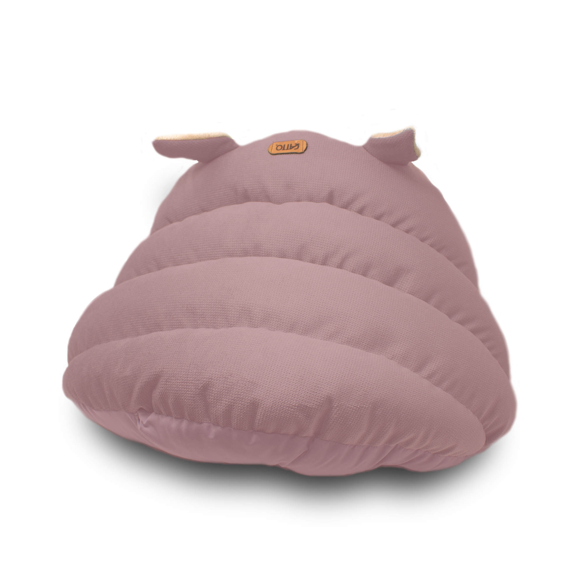Cama para Gato Perro Rosa super cómoda tipo cueva 2 en 1 lavable Catto Mediana
