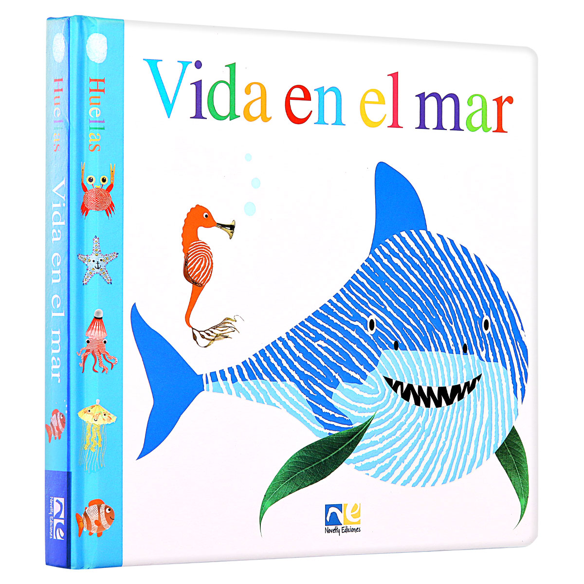 Libro Preescolar Vida en el Mar - Novelty