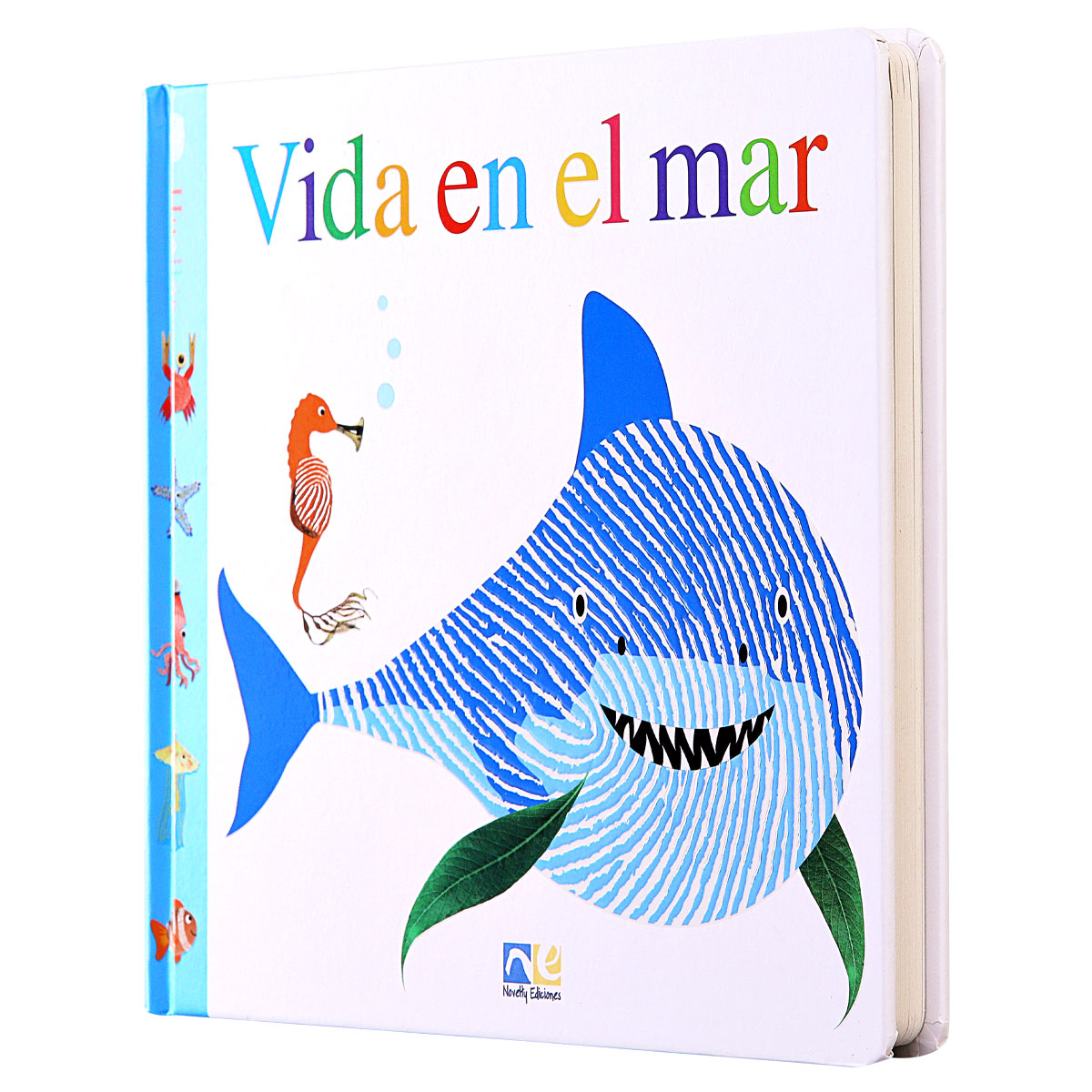 Libro Preescolar Vida en el Mar - Novelty