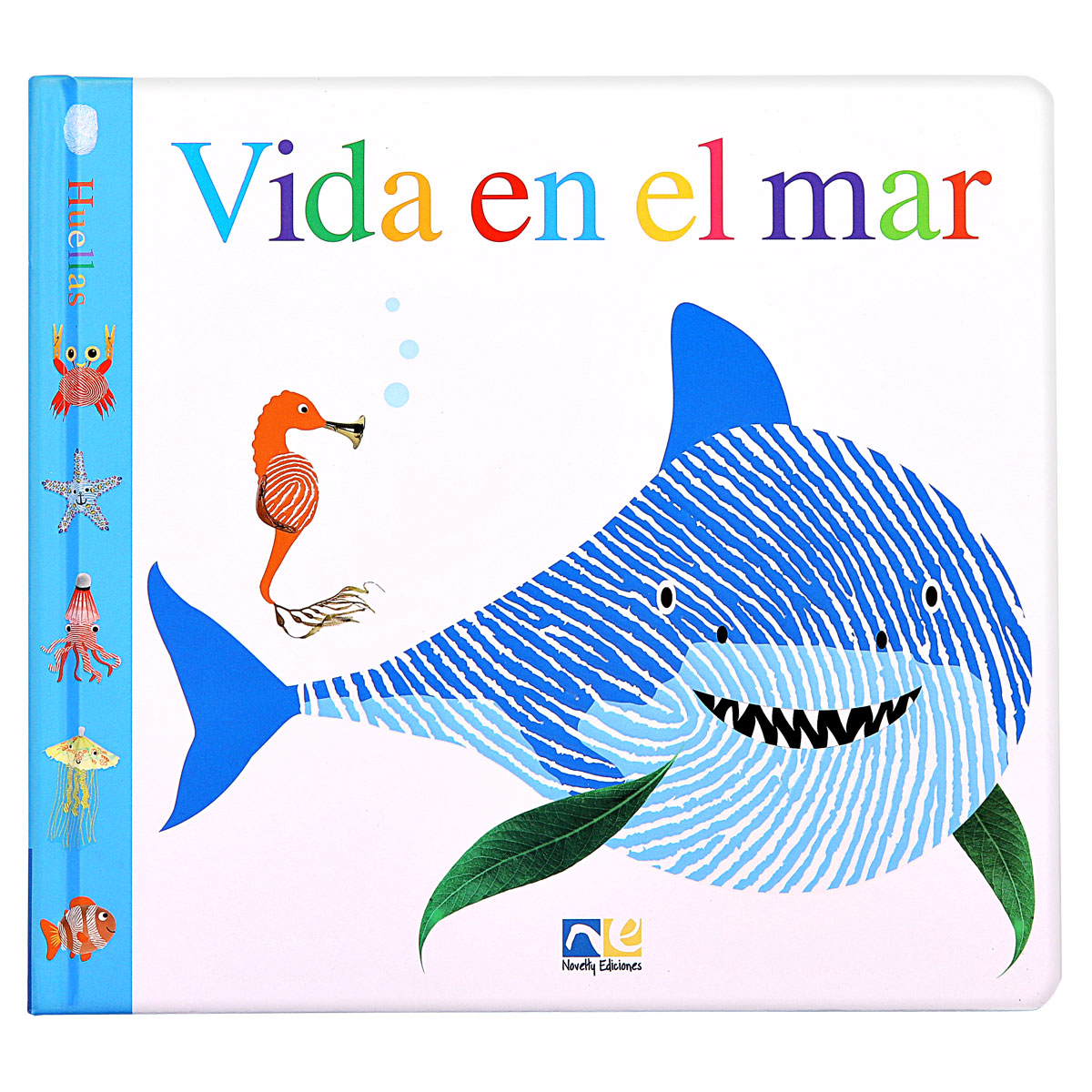 Libro Preescolar Vida en el Mar - Novelty