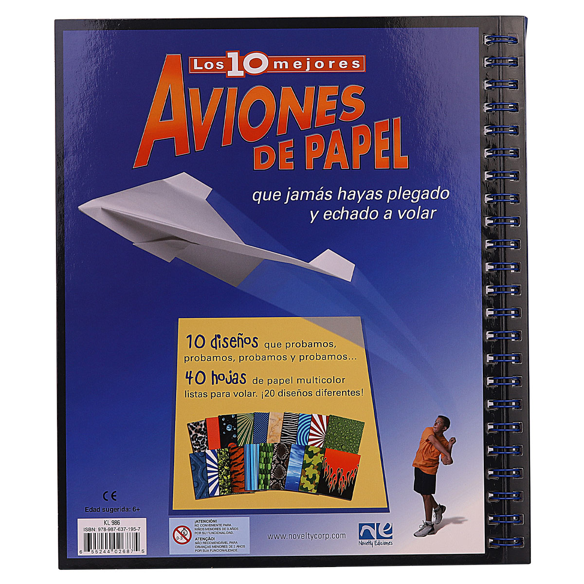 Libro de Manualidades para Crear Aviones de Papel